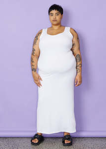 Maxi Slip - White