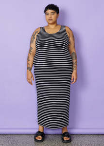 Maxi Slip - Narrow Stripe