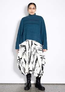 Jumper: Last Ones Size 3XL/4XL - Crop Jumper - Blue