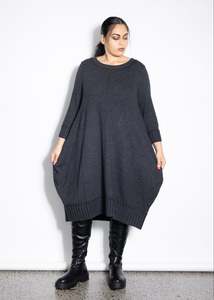 Last Ones Size M/L - Elodie Dress - Grey