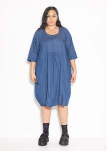 Maddie Dress - Chambray