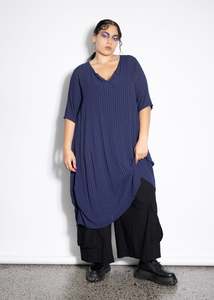 1: Delaney Dress - Blue