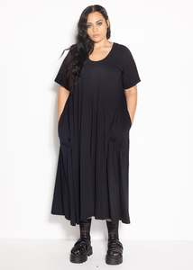 Cotton: Colleen Dress - Black