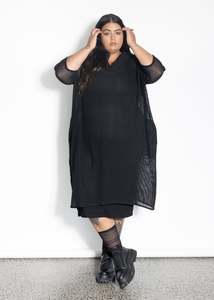 Darcy Hoodie - Black Mesh