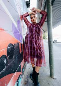 Dresses 1: Freddie Dress - Raisin Check