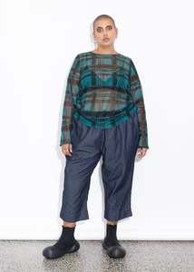 Xlarge: Freddie Top - Liquorice Check