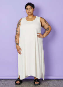 Layering Dress - White