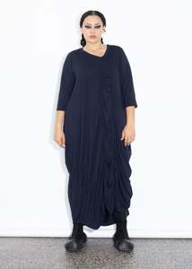 Dresses 1: Marley Dress - Navy Merino
