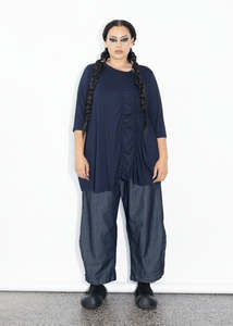 M 1: Marley Tee - Navy Merino