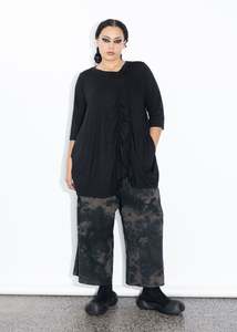 Marley Tee - Black Merino