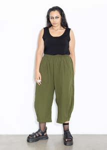 Bell Pant - Olive