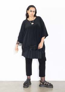 Lace Tee - Black