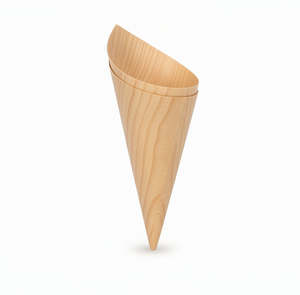 Wooden Favours Cone (6PCS)
