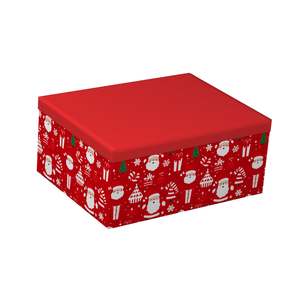christmas gift box: 4/5 Santa Christmas Gift Box(20.5*14*8.5CM)