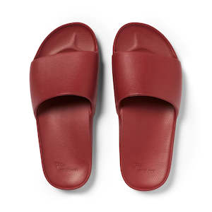 archies: ARCHIES ARCH SUPPORT SLIDES - SANGRIA RED