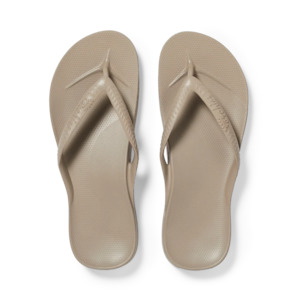 archies: ARCHIES ARCH SUPPORT JANDALS - TAUPE