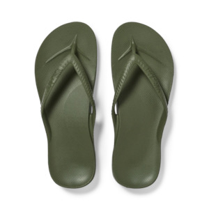 ARCHIES ARCH SUPPORT JANDALS - KHAKI