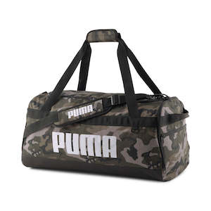 Bags Backpacks: PUMA CHALLENGER MEDIUM DUFFEL BAG - FOREST NIGHT-CAMO