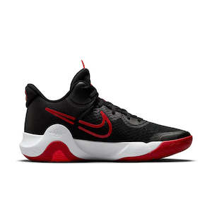 Nike: NIKE KD TREY 5 IX - BLACK/UNIVERSITY RED-WHITE