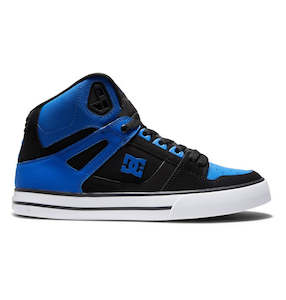 Dc: DC PURE HIGH-TOP WC - ROYAL/BLACK
