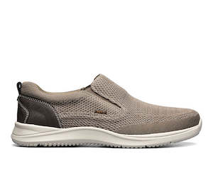 Florsheim: FLORSHEIM NUNN BUSH CONWAY KNIT MOC TOE SLIP ON - TAUPE