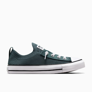 CONVERSE WOMENS Chuck Taylor All Star Shoreline Knit Slip Low Top - True Nature/White/Black