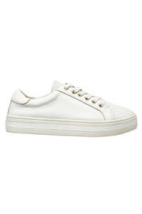 Womens Sneakers: ALFIE & EVIE PARADISE - WHITE