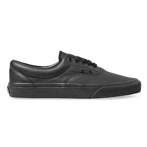 Vans: VANS ERA (LEATHER) - BLACK MONO