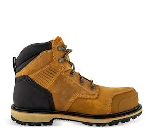 Boots Shoes: TIMBERLAND PRO BALLAST 6 Inch Steel Toe Leather Work Boots - Wheat