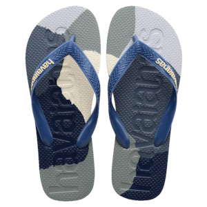 HAVAIANAS TOP LOGO MANIA COLOUR II FC - INDIGO BLUE