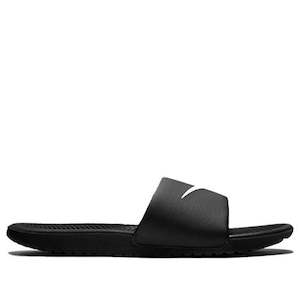 NIKE KAWA SLIDES - BLACK/WHITE