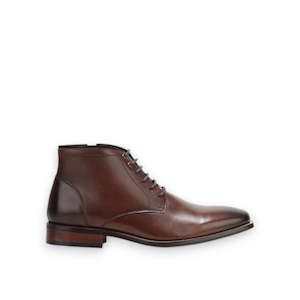 HUSH PUPPIES WESTON - COGNAC BURNISH