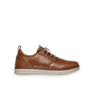 Mens Casual: SKECHERS MENS HESTON ROGIC - TAN