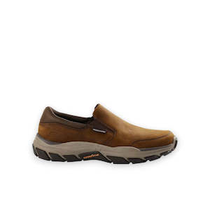 Mens Casual: SKECHERS MENS RESPECTED CALUM - DARK BROWN