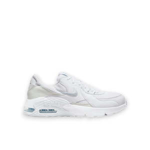 Womens Sneakers: NIKE WOMENS AIR MAX EXCEE - WHITE/METALLIC PLATINUM WHITE