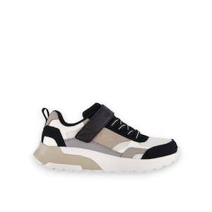 SKECHERS KIDS SKX-225 - NATURAL/BLACK