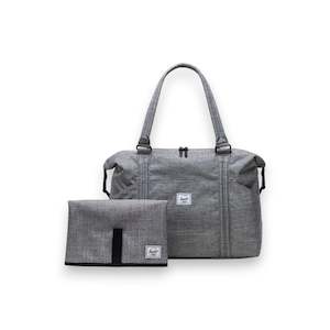 HERSCHEL STRAND DUFFLE SPROUT - RAVEN CROSSHATCH