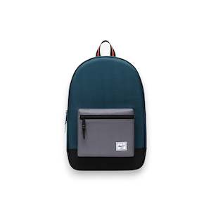 HERSCHEL SETTLEMENT BACKPACK - GARDEN TOPIARY/BLACK/GARGOYLE/CHILI
