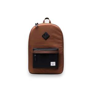 HERSCHEL HERIATE BACKPACK - SADDLE/BLACK