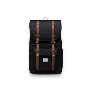 Bags Backpacks: HERSCHEL LITTLE AMERICA - BLACK/TAN