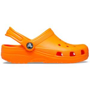 Preschool: CROCS KIDS CLASSIC CLOG - ORANGE ZING