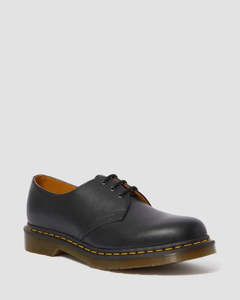 Boots Shoes: DR MARTENS 1461 NAPPA - BLACK