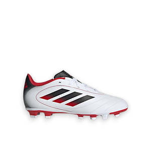 Sports: ADIDAS GOLETTO IX FG/MG - Cloud White / Core Black / Better Scarlet