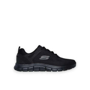 Mens Sneakers: SKECHERS TRACK BROADER - BLACK