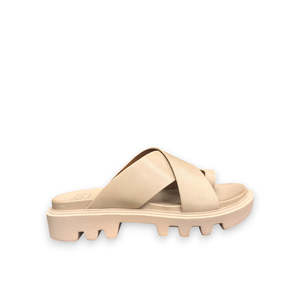 Womens Slides Jandals: EOS FLIGH - NUDE