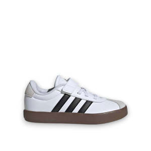 Kids: ADIDAS KIDS VL COURT 3.0 EL - WHITE/BLACK