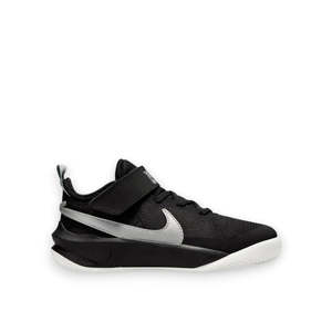 NIKE KIDS TEAM HUSTLE 10 - BLACK/METALLIC SILVER VOLT