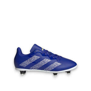 Youth: ADIDAS KIDS RUGBY JUNIOR (SG) - BLUE/SILVER/WHTE