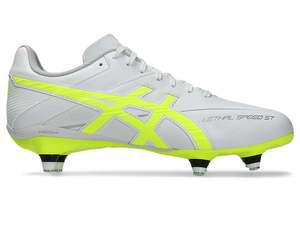 Sports: ASICS LETHAL SPEED ST 3 - WHITE/SAFETY YELLOW