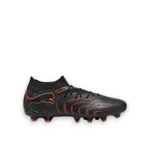 Sports: PUMA FUTURE 9 MATCH FG/AG - BLACK/GLOWING RED/STRONG GRAY